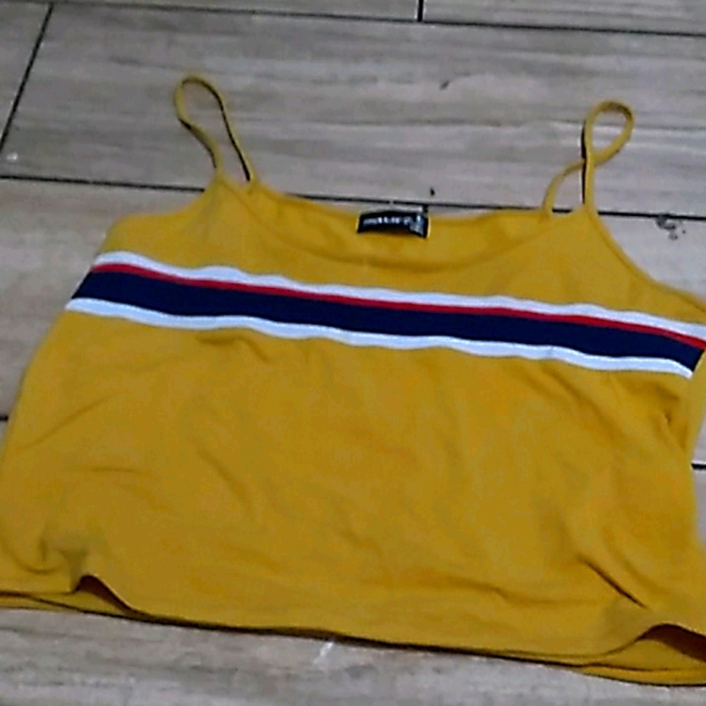 Cropped tank top